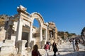 Ruins of greek city Ephesus Royalty Free Stock Photo