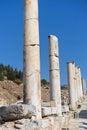 Ruins of greek city Ephesus Royalty Free Stock Photo