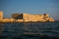 Ruins of the greek doric Apollo temple in Siracusa - Sicily Royalty Free Stock Photo