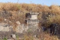 The ruins of the Greek - Roman city of the 3rd century BC - the 8th century AD Hippus - Susita on the Golan Heights near the Sea