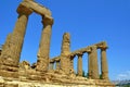 Ruins of a greek temple Royalty Free Stock Photo