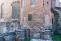 Ruins of Hagia Irene or Hagia Eirene, or Saint Irene, a Greek Eastern Orthodox church located in the outer courtyard of Topkapi Royalty Free Stock Photo