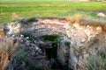 Ruins in Halmyris, antic Greek city in Dobrogea.