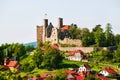 Ruins of Hanstein Castle in Germany Royalty Free Stock Photo