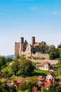 Ruins of Hanstein Castle in Germany Royalty Free Stock Photo