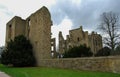 The ruins of the Hardwick Old Hall in Derbyshire Royalty Free Stock Photo