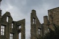 The ruins of the Hardwick Old Hall in Derbyshire Royalty Free Stock Photo