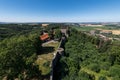 Ruins of Helfstyn Castle in the Moravia region