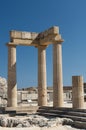 Ruins of Hellenistic stoa