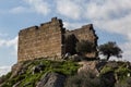 Ruins of Heraclea near Lake Bafa in Mugla Turkey Royalty Free Stock Photo