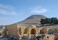 Ruins of Herodium or Herodion, the fortress of Herod the Great