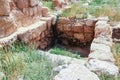 Ruins of Herodium Herodion Fortress of Herod the Great, Judaean Desert near to Jerusalem, Israel Royalty Free Stock Photo
