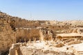 Ruins of Herodium, palace fortress in Israel