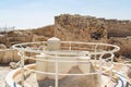 Ruins of Herodium, palace fortress in Israel