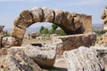 Ruins of Hierapolis, Turkey Royalty Free Stock Photo
