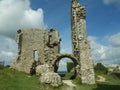 The ruins on the hill Royalty Free Stock Photo