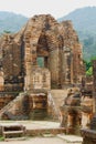 Ruins of hindu temples of My Son Royalty Free Stock Photo