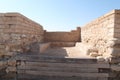 Tel Beer Sheva Ruins, Israel Royalty Free Stock Photo