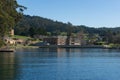 Ruins of historic building of The Penitentiary in Port Arthur. Australia