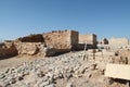 Tel Beer Sheva Ruins, Israel Royalty Free Stock Photo