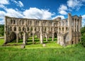 Rievaulx Abbey Presbytery in Yorkshire, England. Royalty Free Stock Photo