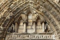 Ruins of Holyrood Abbey, Edinburgh Royalty Free Stock Photo