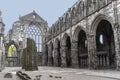 The ruins of Holyrood Abbey Edinburgh Royalty Free Stock Photo