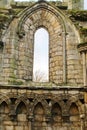 Ruins of the Holyrood Abbey Royalty Free Stock Photo