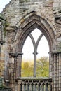 Ruins of the Holyrood Abbey Royalty Free Stock Photo