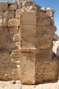 Ruins of a House in Shivta, Ancient Nabataeans and Byzantine City, Israel