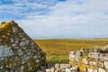 Ruins at Howmore in the Western Isles