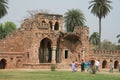 Ruins at Humayun Tomb - Delhi Royalty Free Stock Photo