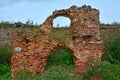 Ruins of I prison case in Fortress Oreshek near Shlisselburg, Russia