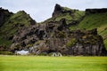Ruins of Icelandic traditional house Royalty Free Stock Photo