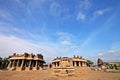 Ruins of iconic Vittala Temple in Hampi, India