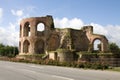 Ruins of Imperial thermae in Trier, Germany Royalty Free Stock Photo