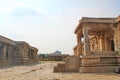 Ruins of Indian hindu Temple, Hampi, India