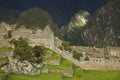 Ruins inside Machu Picchu Royalty Free Stock Photo
