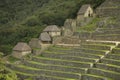 Ruins inside Machu Picchu Royalty Free Stock Photo
