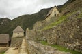 Ruins inside Machu Picchu Royalty Free Stock Photo