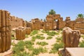 Ruins of Karnak Temple, Egypt. Royalty Free Stock Photo