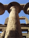 Ruins of Karnak Temple, Luxor, Egypt Royalty Free Stock Photo