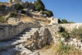The ruins of Kastellos castle, Kritinia, Rhodes, Greece