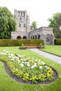 ruins of Kelso Abbey, Scottish Borders, Scotland Royalty Free Stock Photo