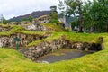 Ruins of Kindrochit Castle in Braemar, Scotland