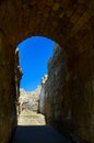 The ruins of King Herod palace in Caesarea, Israel