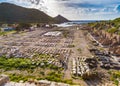 Ruins of Knidos ancient city on Datca peninsula in Turkey