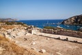 Ruins of Knidos, one of the oldest ancient cities of Anatolia, Turkey Mugla Datca, June 26 2023