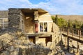 Ruins of Knossos palace. Crete, Greece