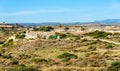 Ruins of Kourion, an ancient city in Cyprus Royalty Free Stock Photo